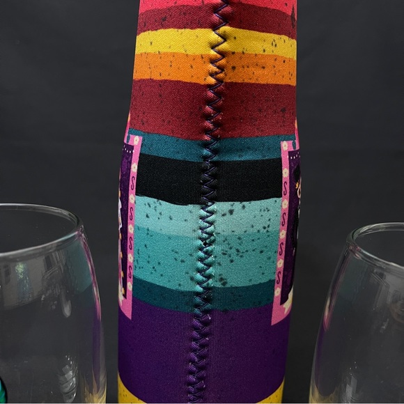 Day of the Dead Stemless Wine Glasses and Tote - Picture 6 of 13